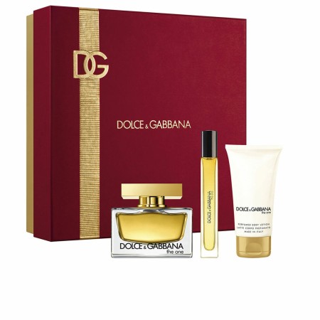 Set de Parfum Femme Dolce & Gabbana THE ONE EDP 3 Pièces